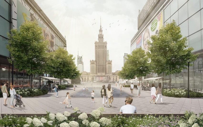 Проект центра Варшавы