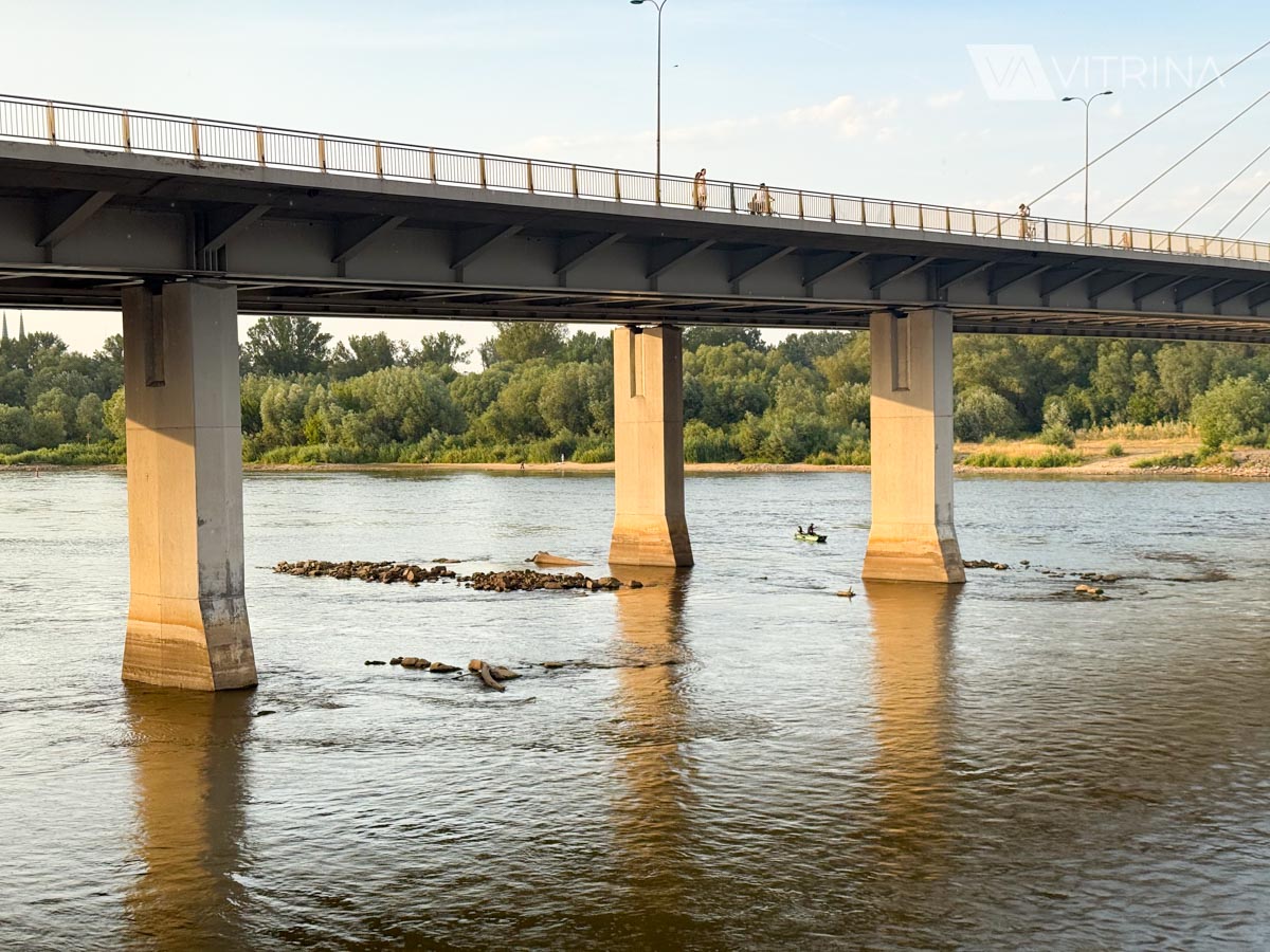 Висла антирекорд уровень воды