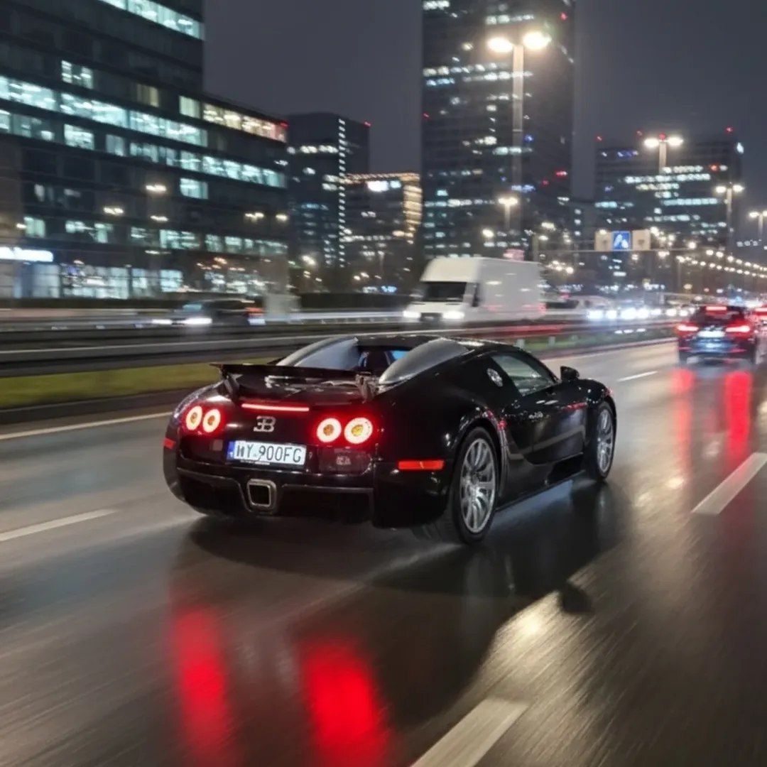 Житель Варшавы купил Bugatti Veyron