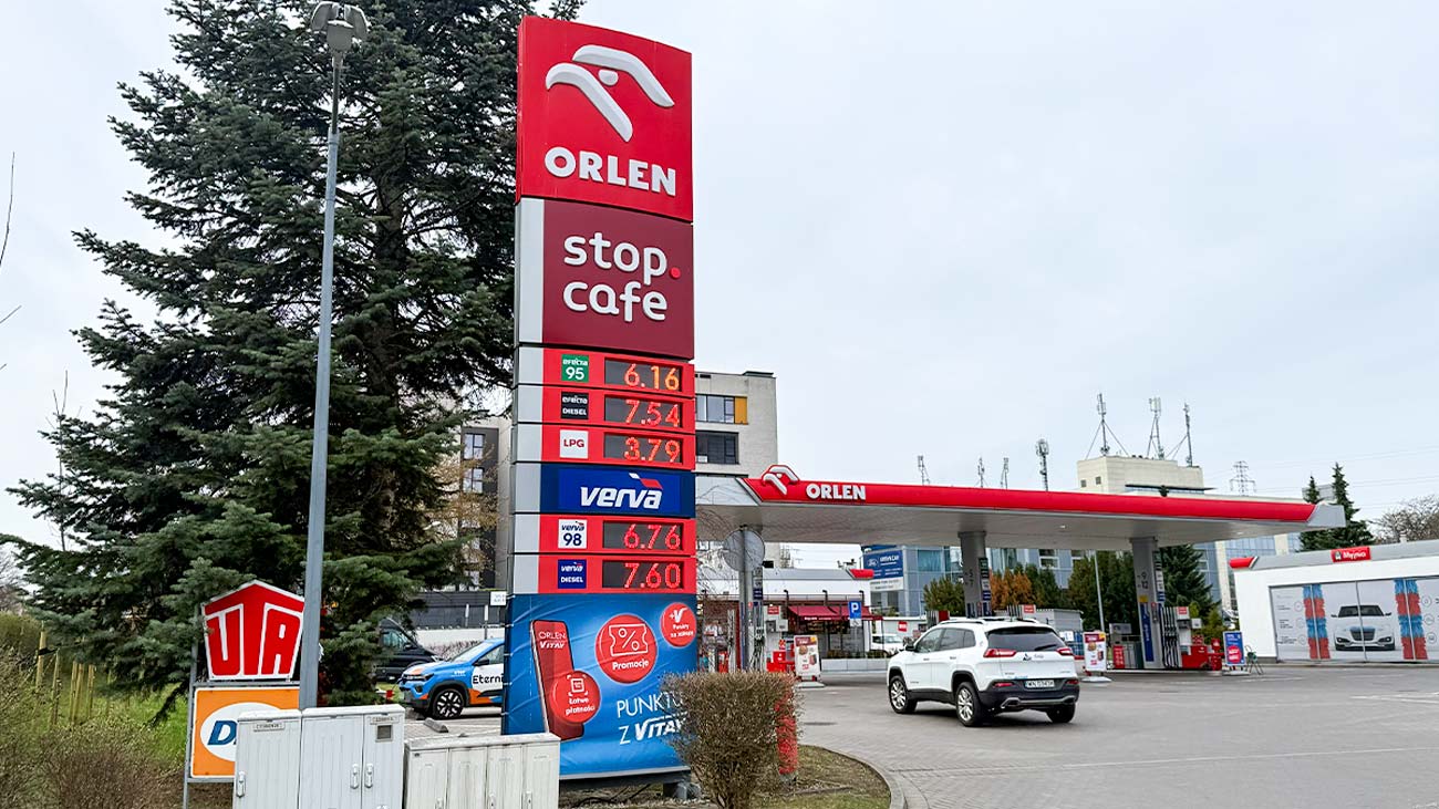 В Польше подешевело топливо – изучаем цены на АЗС