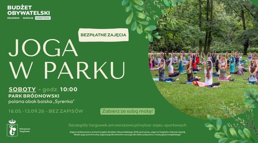 joga w parku