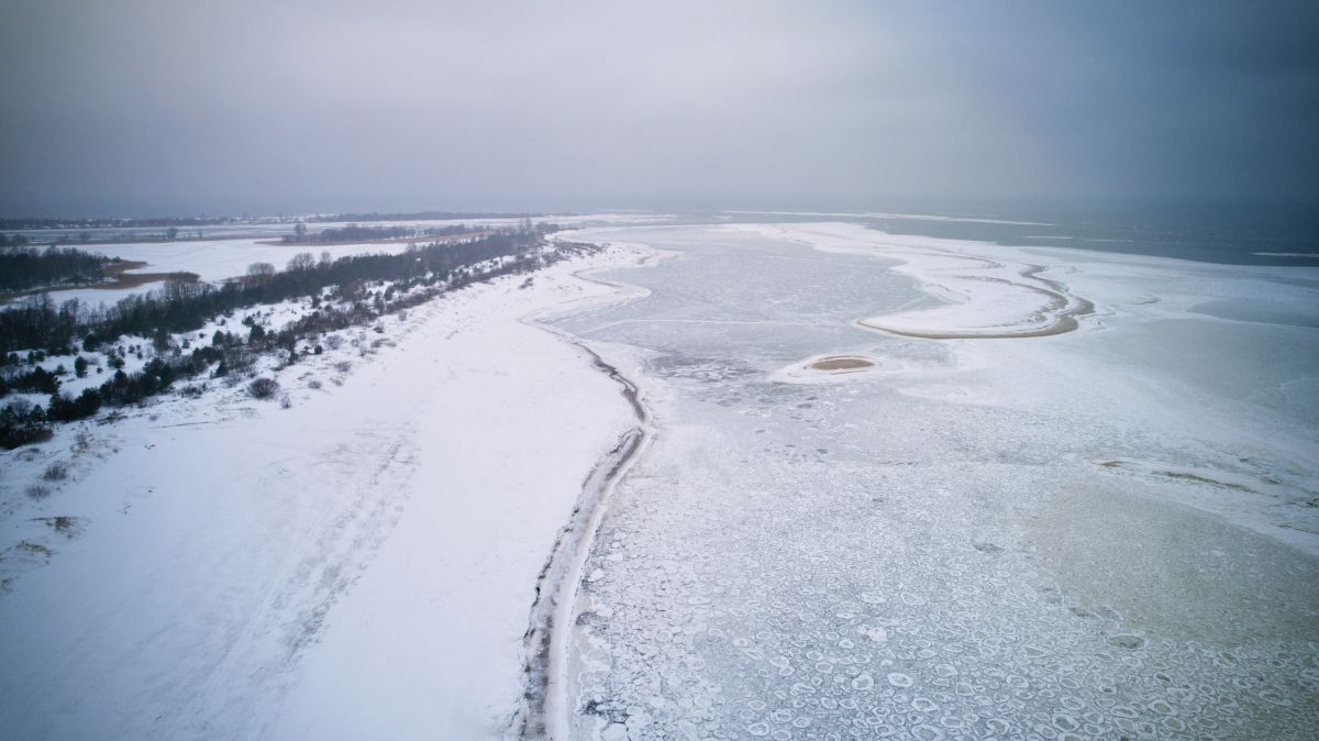 zamarzniety baltyk