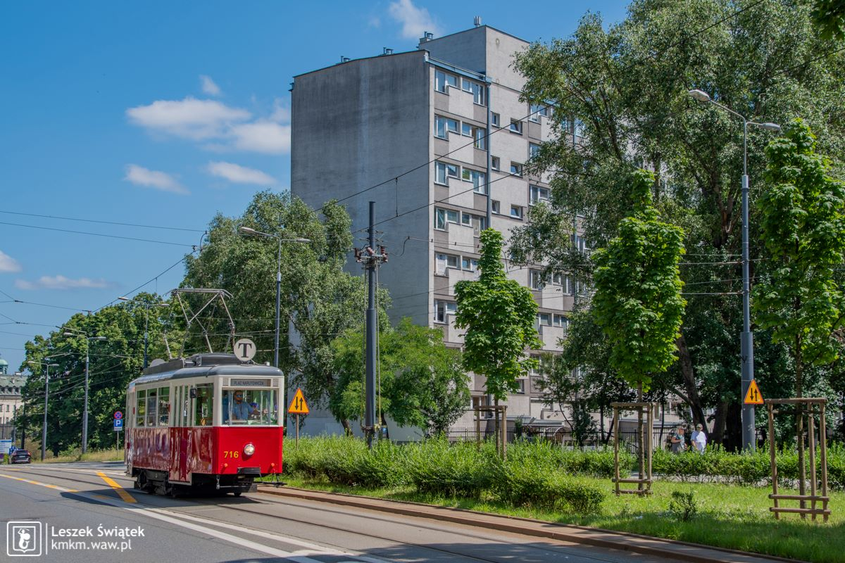 tramwaj 716 T Trasa W Z