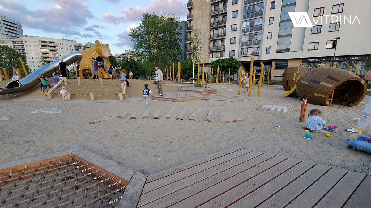 Парк в районе Урсынов