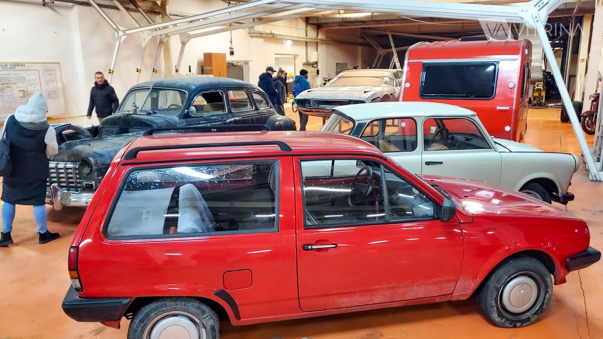 Музей автомобилей на заводе FSO в Варшаве