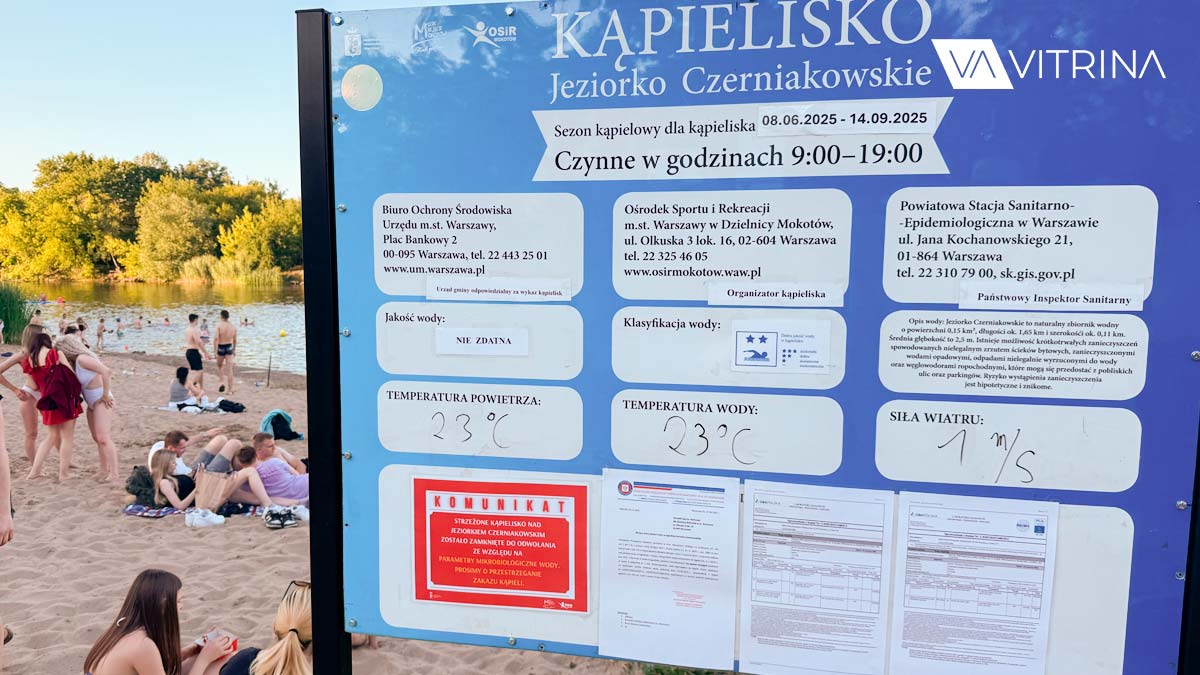 Черняковское озеро в Варшаве