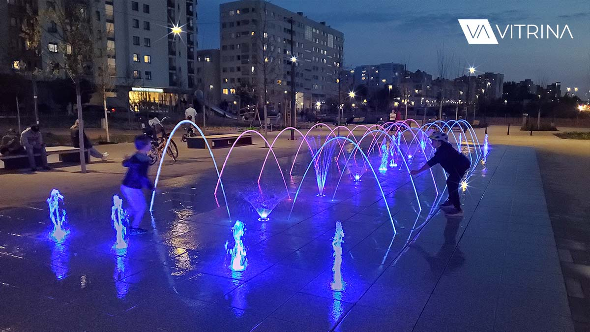 Парк в районе Урсынов